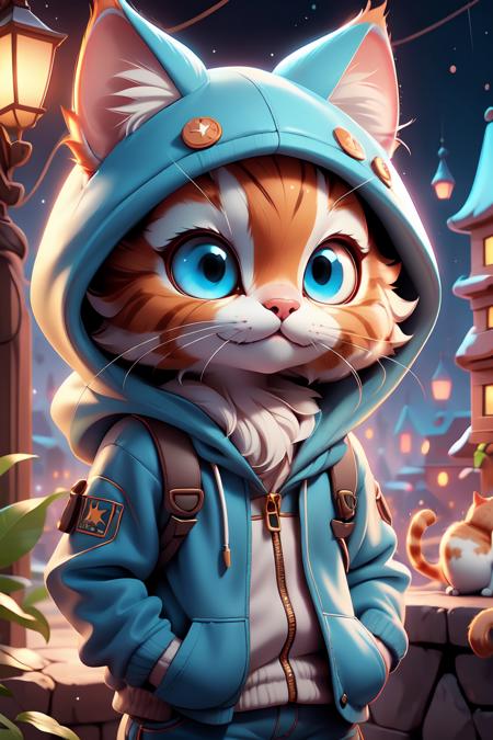 394992-1900661684-cat,hooded,clothed,ginger cat,blue eyes,portrait,night,_lora_WarmCats_0.8_, _lora_GoodHands-beta2_1_.png